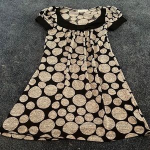 Trixxi circle pattern dress size: M